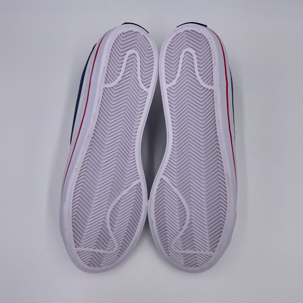Nike Court Legacy White / Blue Womens Shoes - Picture 6 of 8